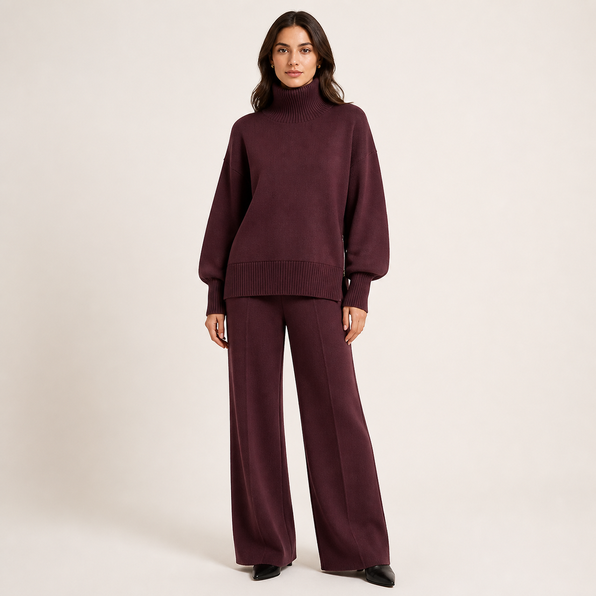 EVELINE | Completo elegante e confortevole con pantaloni e maglione