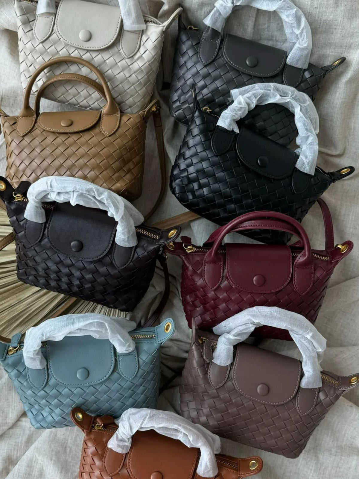 Elise | Borsa Convertibile Piccola Intrecciata