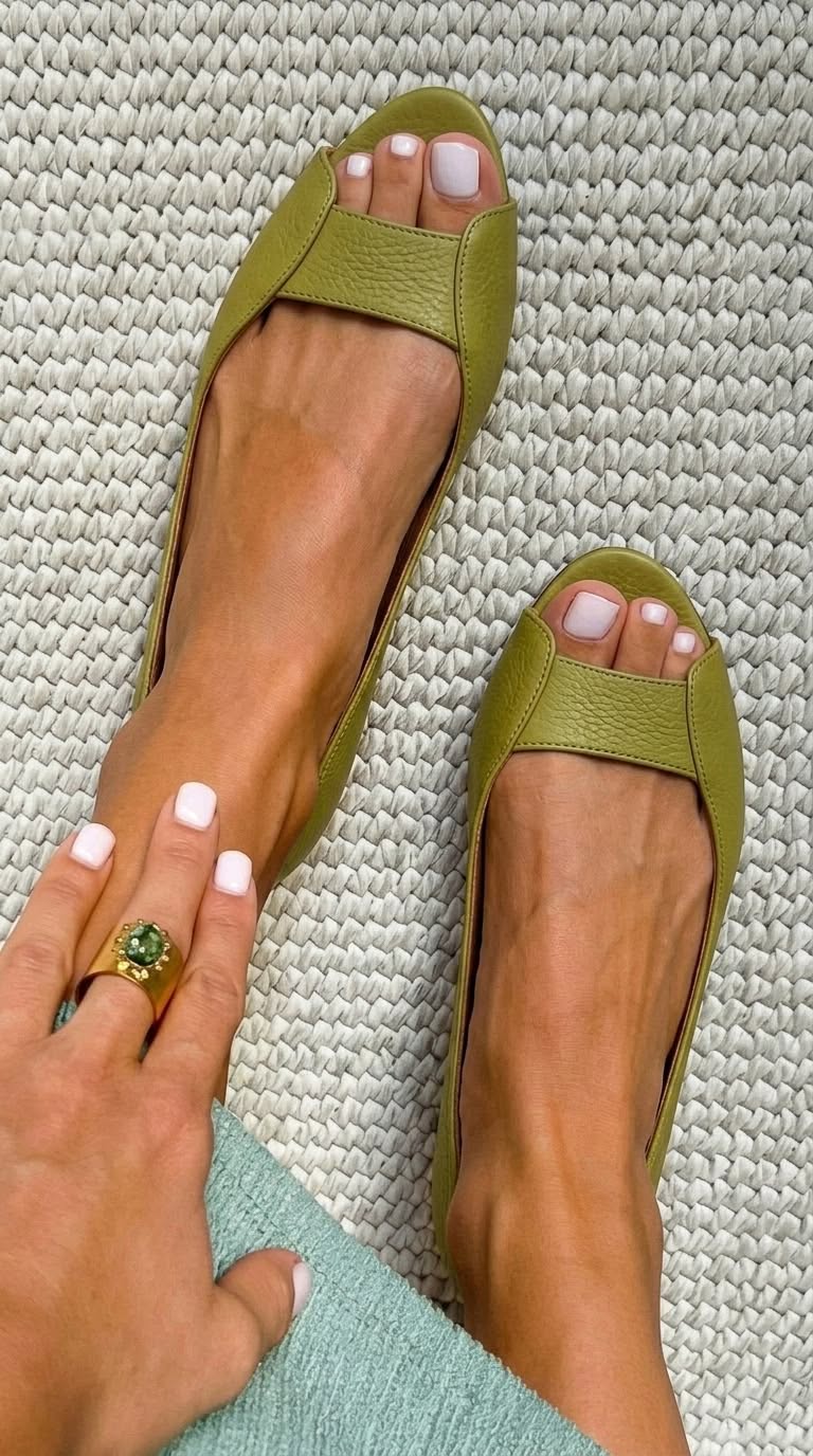 Ballerine Testurizzate Metalliche