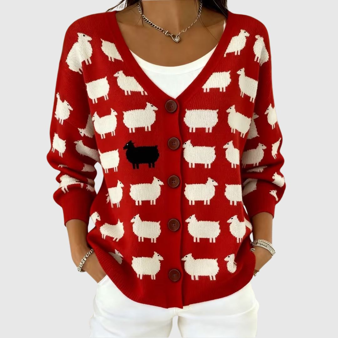 Cardigan con Bottoni Confortevole