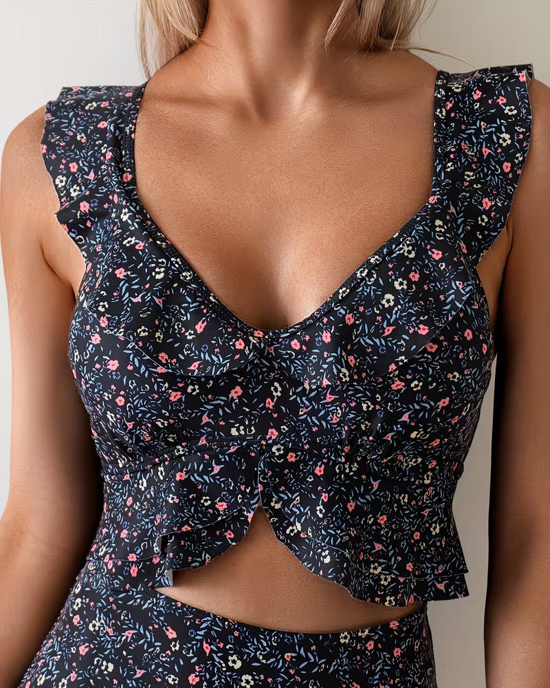 Bikini Petit Floral Volante