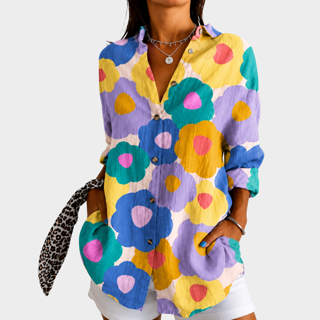 Orchidea - Camicia Autunnale