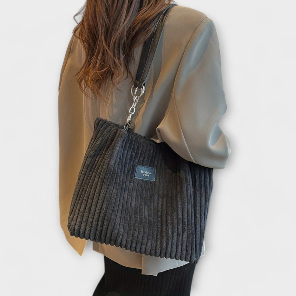 Gianna Boutique - Borsa a Spalla in Cordino Morbido