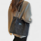 Gianna Boutique - Borsa a Spalla in Cordino Morbido