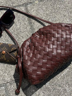 Heleina | Borsa a tracolla intrecciata elegante