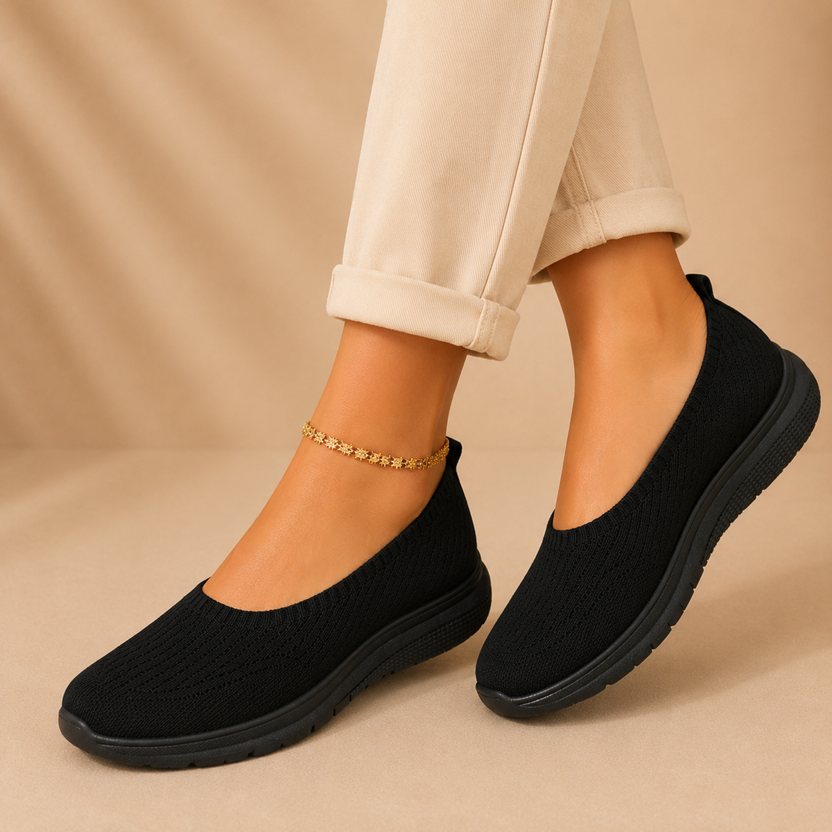 Daniela - Scarpe in Maglia da Indossare in un Attimo