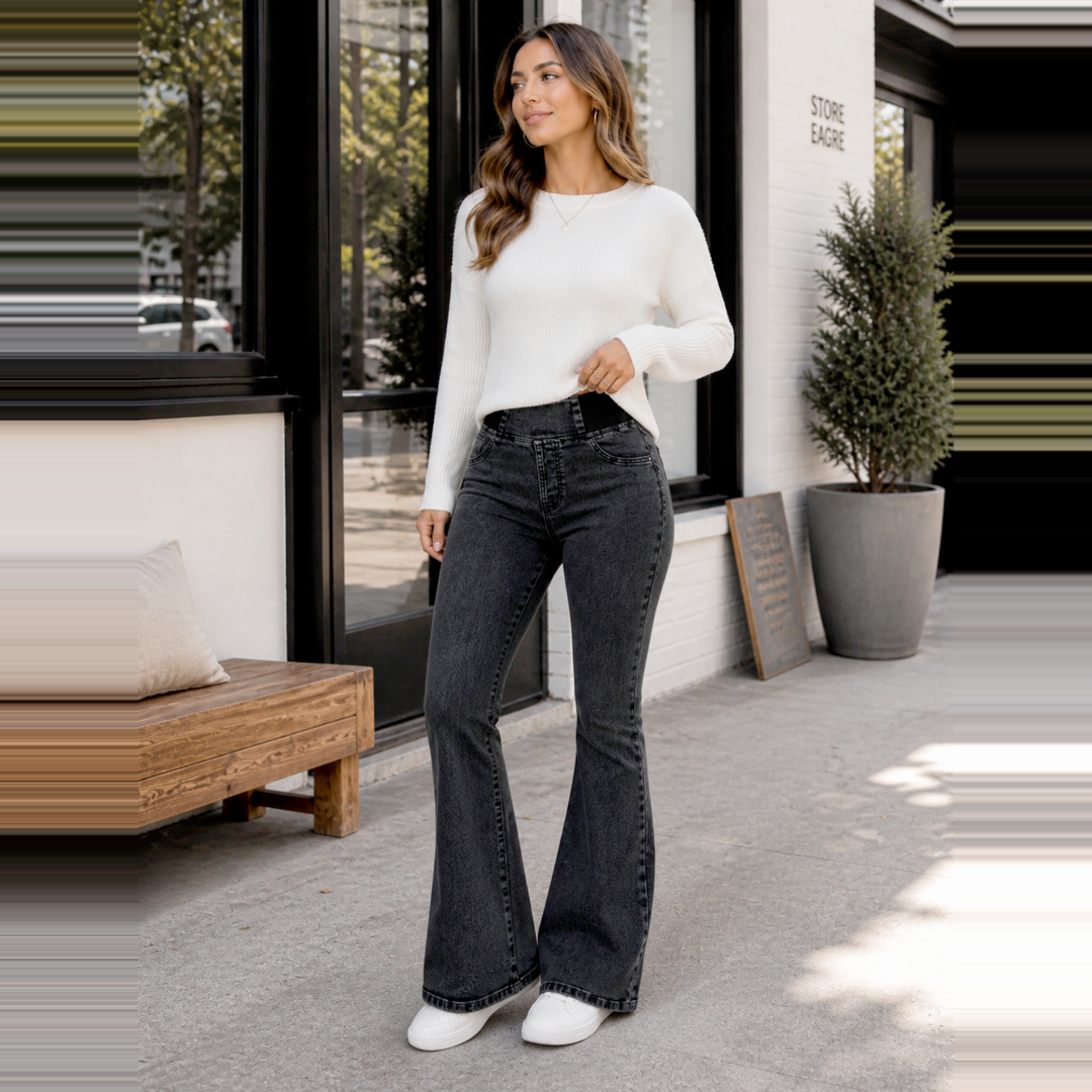 Ada - Jeans Vita Alta Eleganti e Modellanti