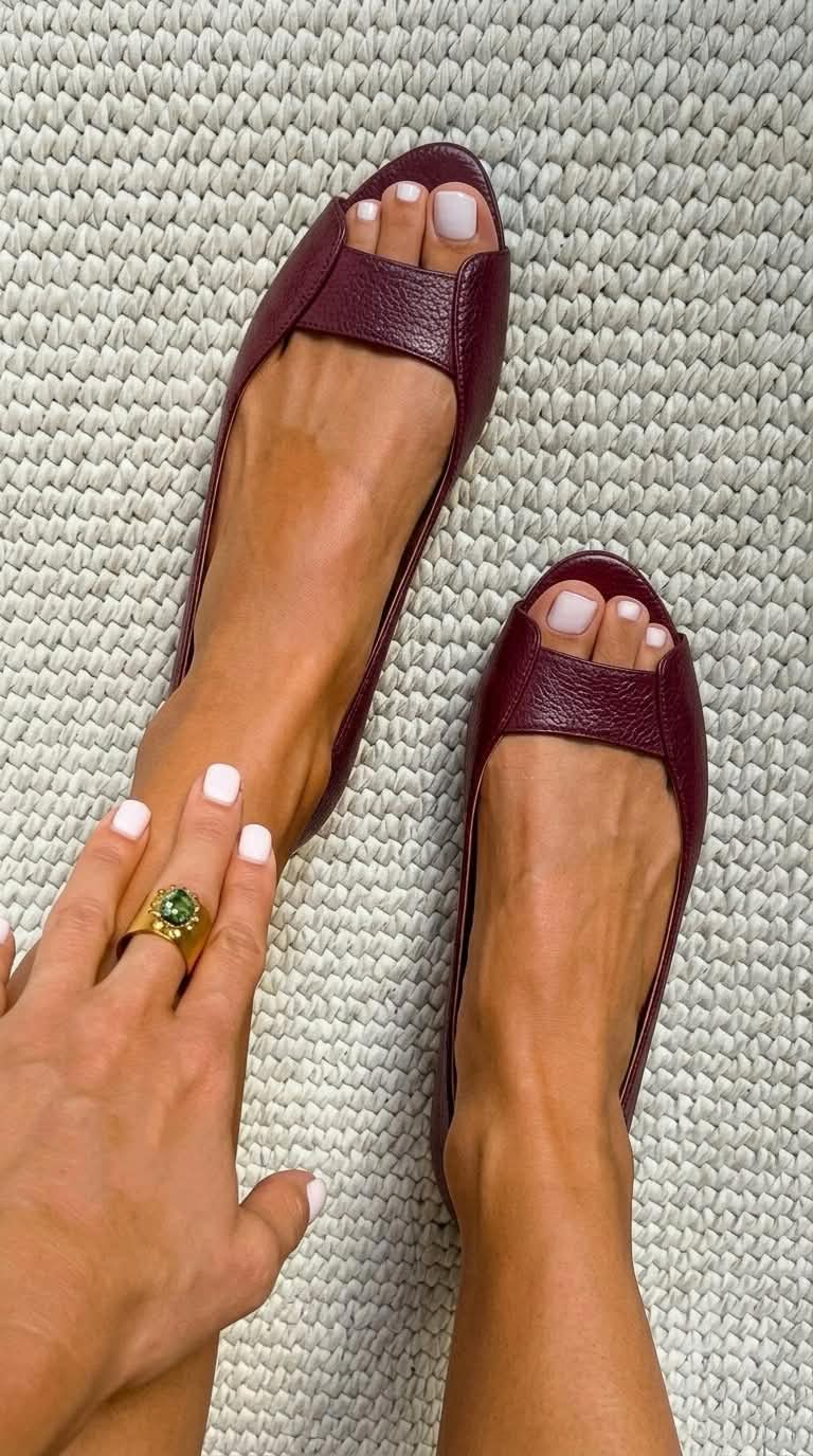 Ballerine Testurizzate Metalliche