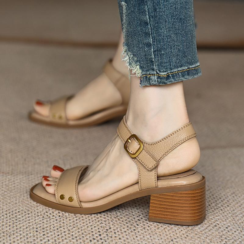 Aurelia™- Sandali Eleganti Comfort con Tacco Basso