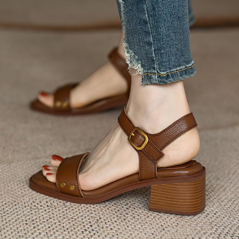 Aurelia™- Sandali Eleganti Comfort con Tacco Basso