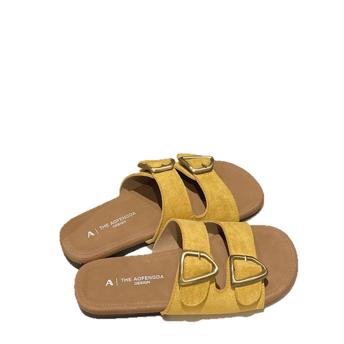 Aurea™- Sandali Comfort con Doppia Fibbia
