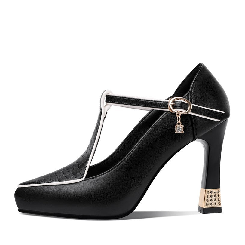 Aurora – Décolleté T-Bar Gioiello