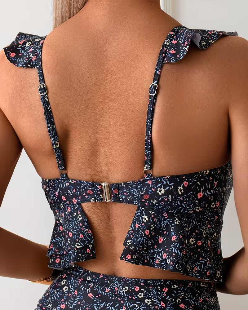 Bikini Petit Floral Volante