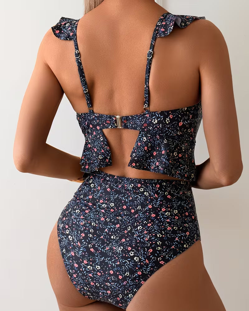 Bikini Petit Floral Volante