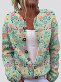 Monika™ | Cardigan con delicati fiori