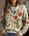 Doris™ | Cardigan con prato estivo